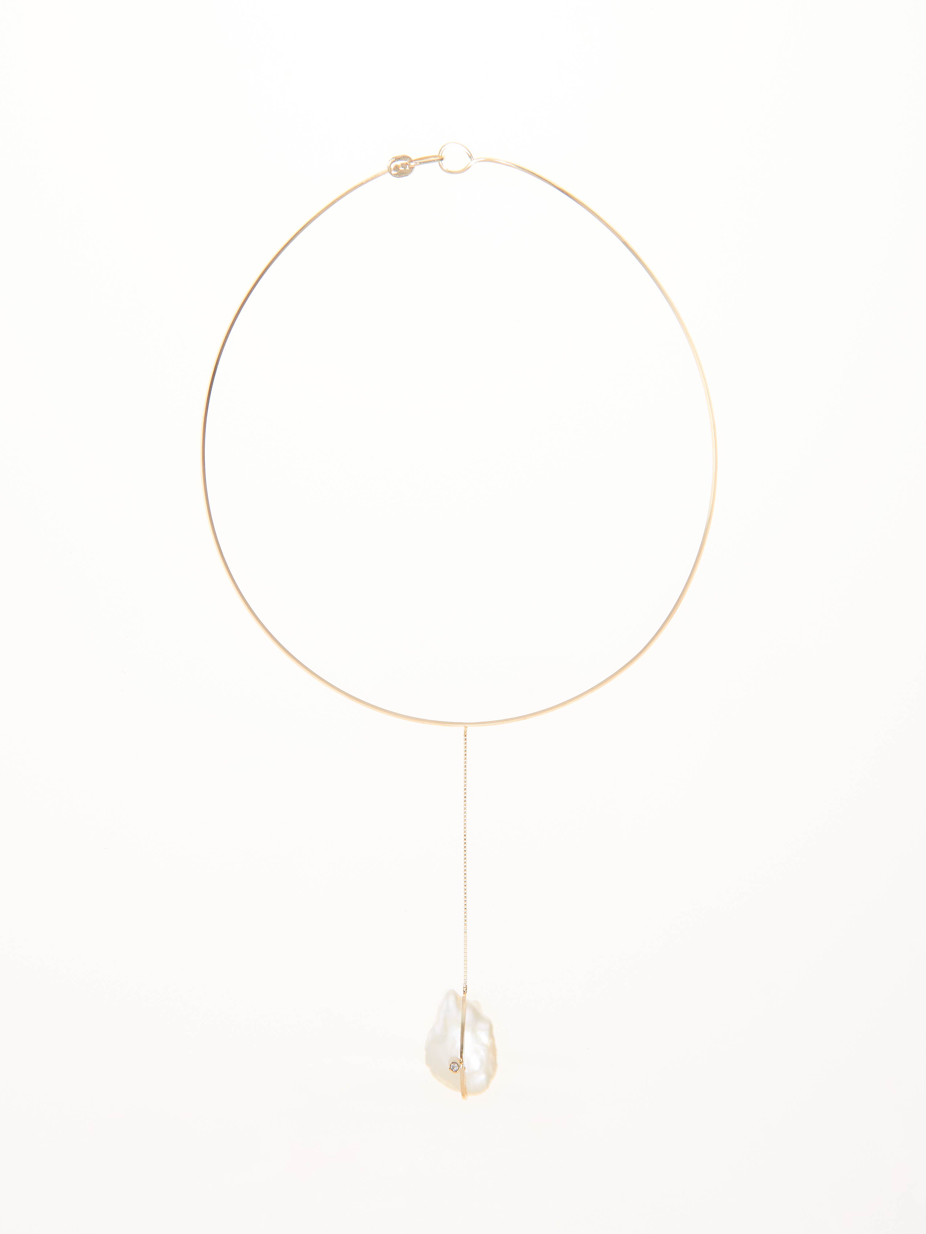 PETALS BAROQUE PEARL CHOKER