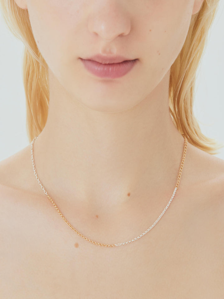 J.ESTINA ● UNIS ミックス チェーン 2本 ネックレス ミックスチェーン ネックレス | ENEY エネイ – ENEY公式
