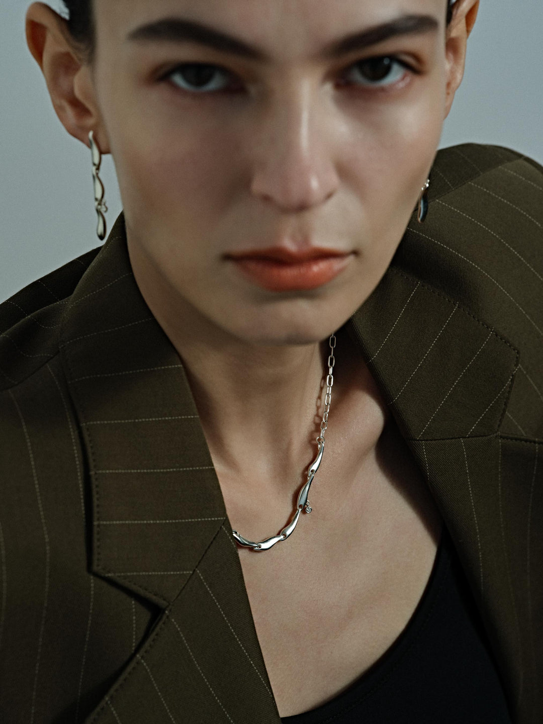 メルシャリ。ENEY：FLOWSV925CHAIN NECKLACEです。 フロウ SV925 チェーンネックレス | ENEY エネイ – ENEY公式オンライン