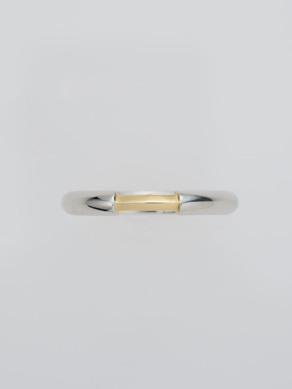 1/8 BRIDGE RING PT900 × K18YG