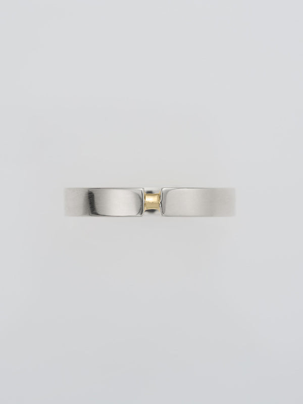 BRIDGE RING HIRA PT900 × K18YG