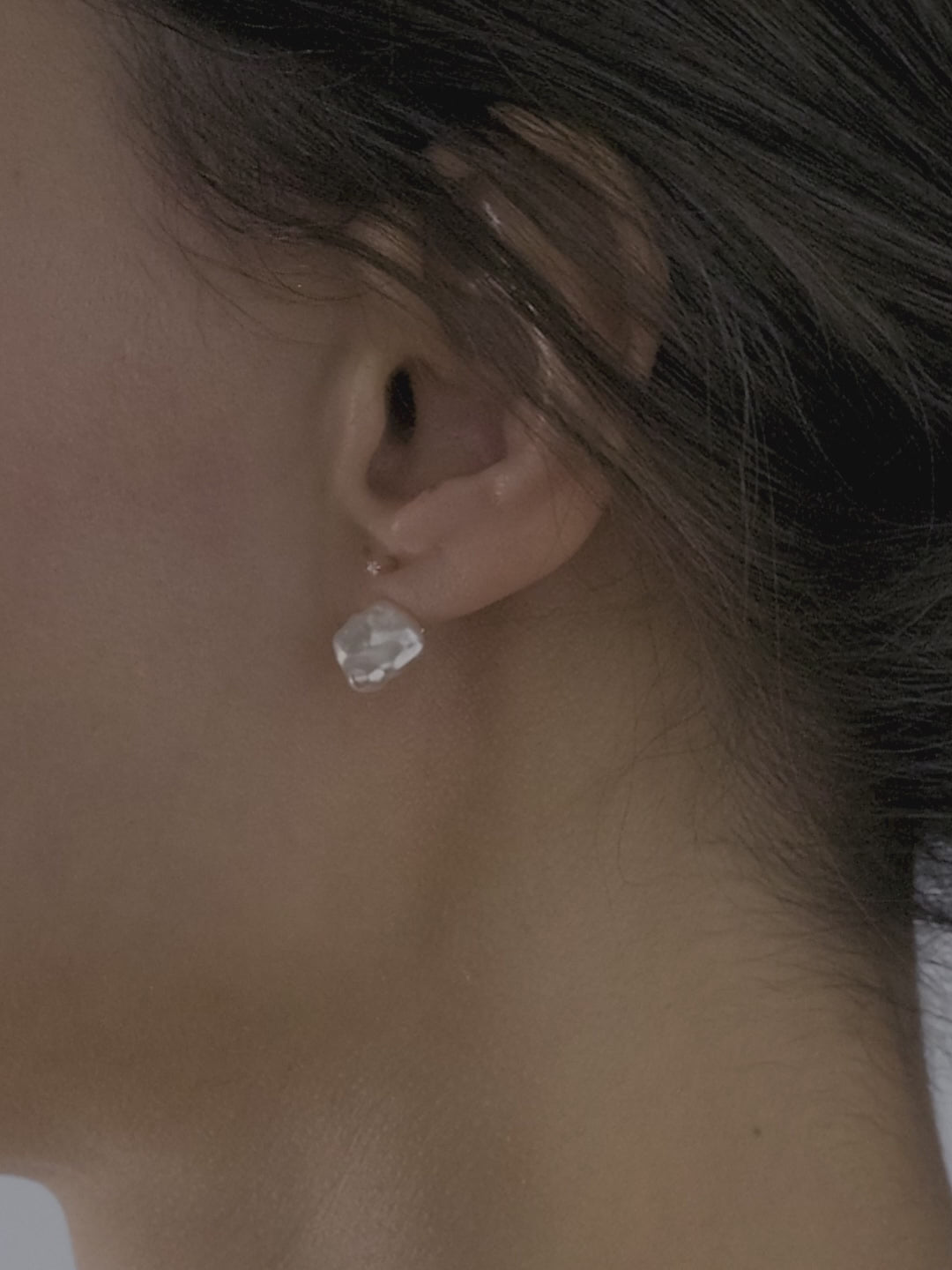 BARNEYSNEWYORK☆バーニーズニューヨーク☆ケシパールピアス☆K10