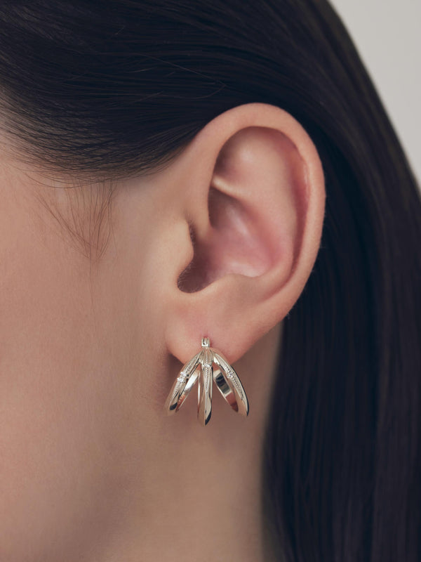 MEBUKI PIERCED EARRINGS