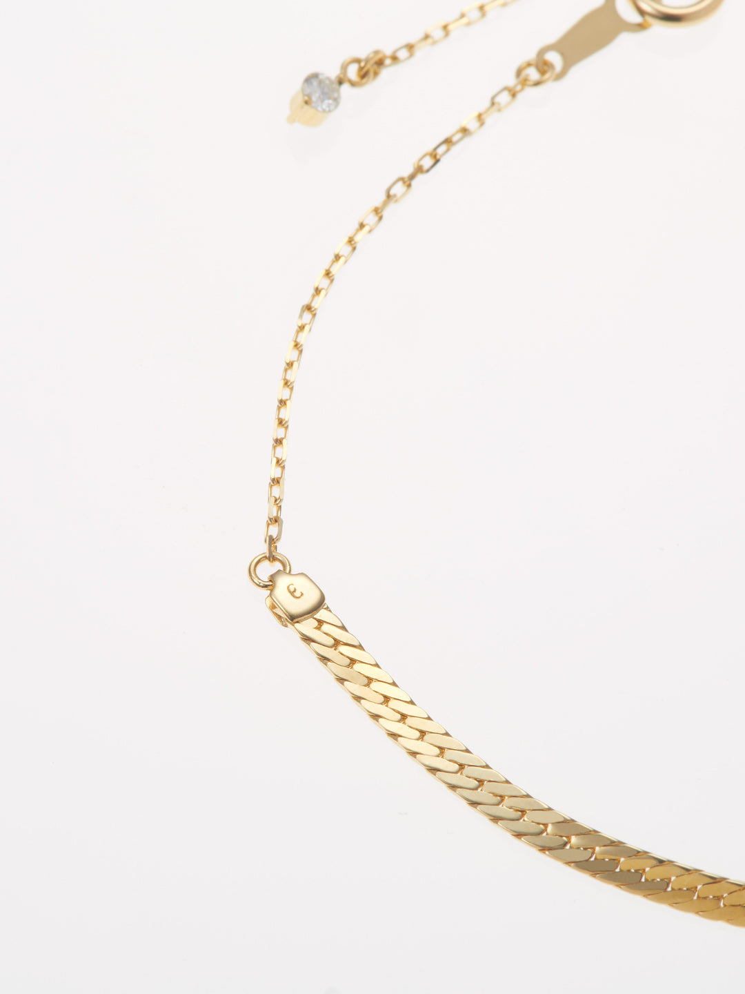 ENEYエネイ ヘリンボーン K18 チェーンネックレス　HERRINGBONE へリンボーン K18 チェーンネックレス | ENEY エネイ – ENEY公式