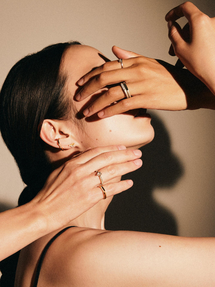 フルムーン メレダイヤモンド イヤーカフ | ENEY エネイ – ENEY